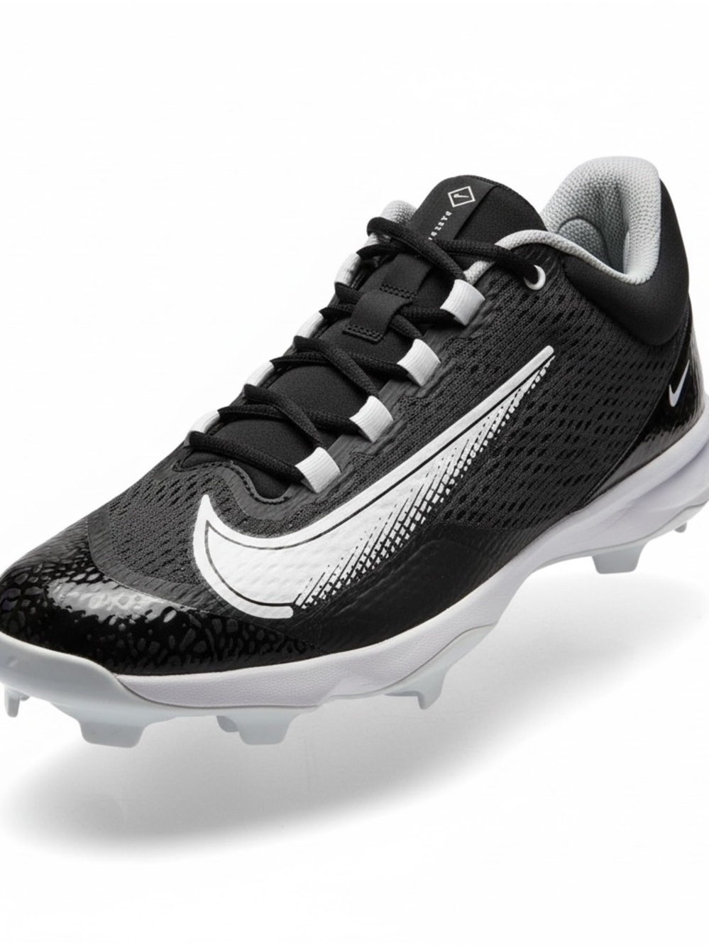 Nike Alpha Huarache Elite 4 Low Metal Baseball Cleats DJ6521-011 Size 14
